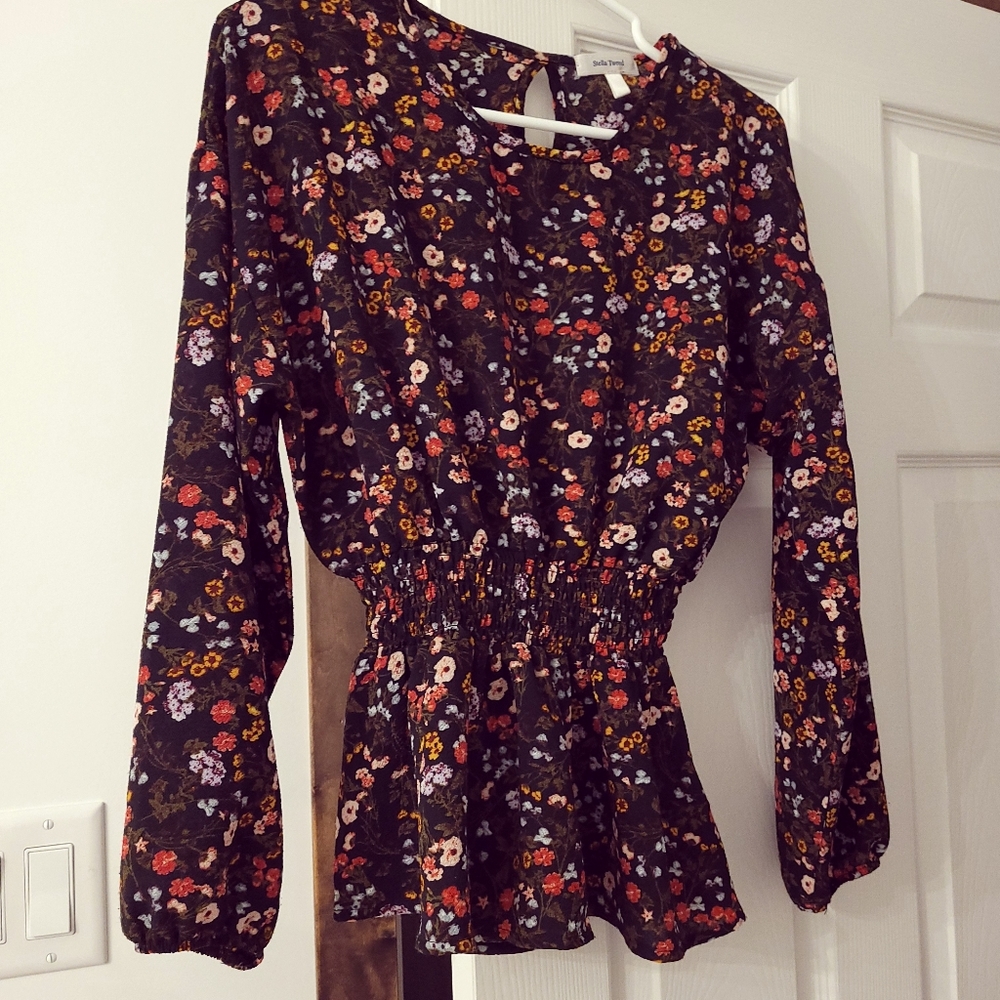 Stella Tweed Pemplum Blouse